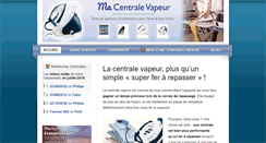 Desktop Screenshot of ma-centrale-vapeur.com