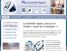 Tablet Screenshot of ma-centrale-vapeur.com